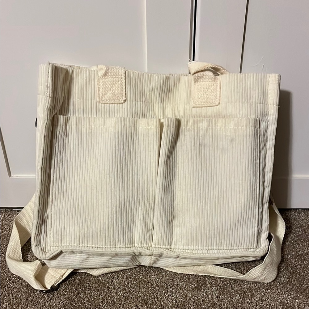 Cream Canvas Bag used!!